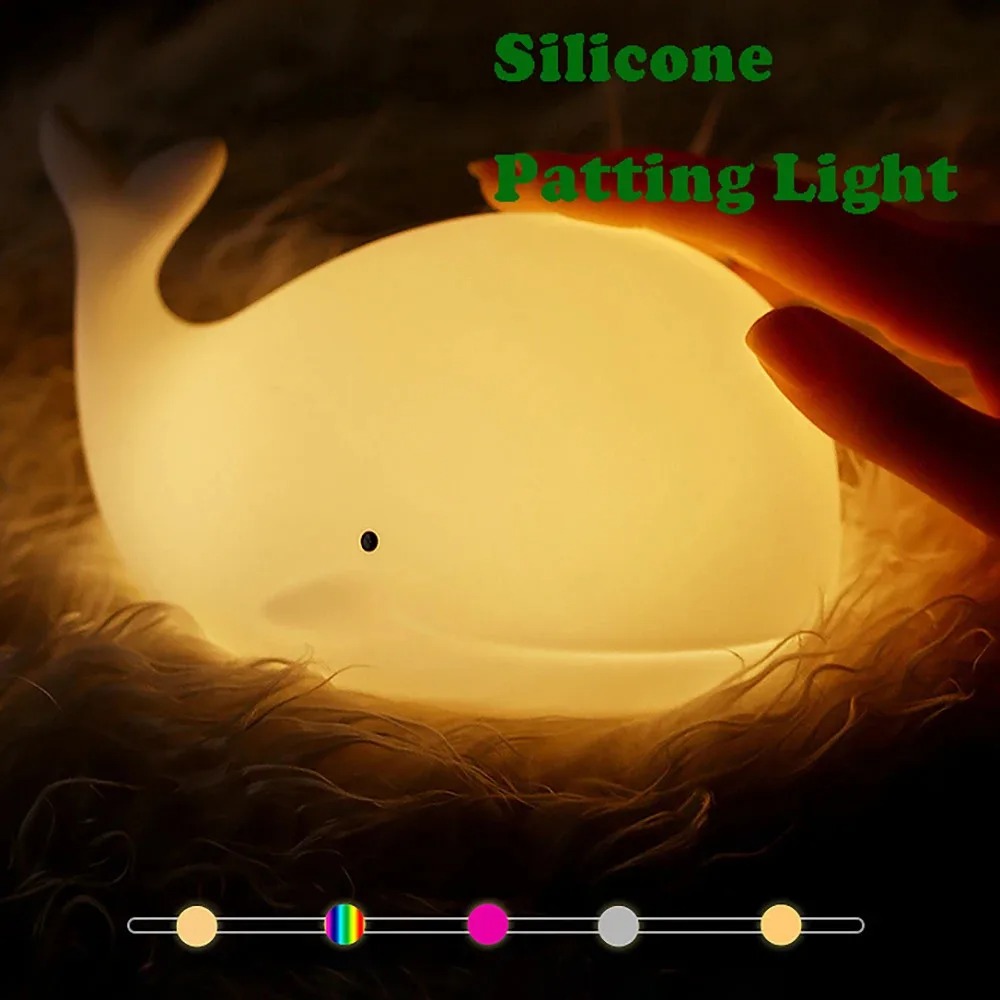 LED Night Light Cute Whale Car - đánh giá và giá Floating Nightstand With Led Light