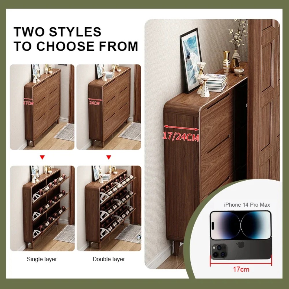 Slim Flip Door Shoe Cabinet Ru - đánh giá và giá Shoe Rack Cabinet Narrow Entryway
