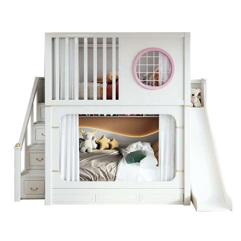 Kids' Bunk Beds with Slide and - đánh giá và giá Bunk Bed With Stairs And Slide