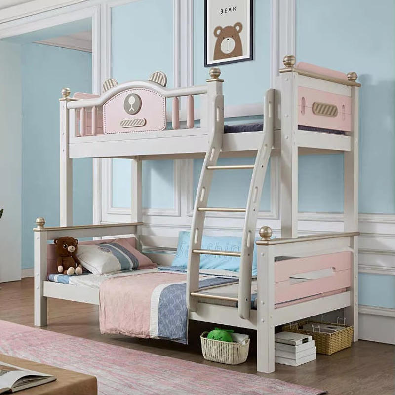 Modern Simple Solid Wood Multi - đánh giá và giá Bunk Bed With Stairs And Slide