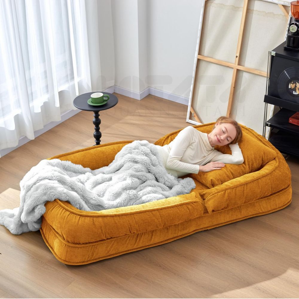 Foldable Lazy Sofa Bed Floor C - đánh giá và giá Sofas