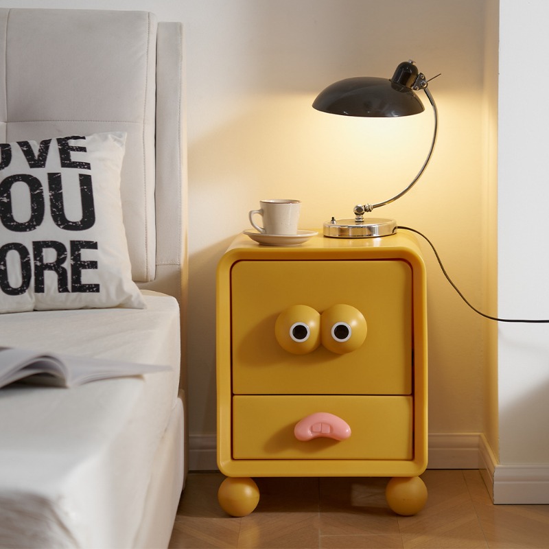 Bedside table creative cute ca - đánh giá và giá Storage