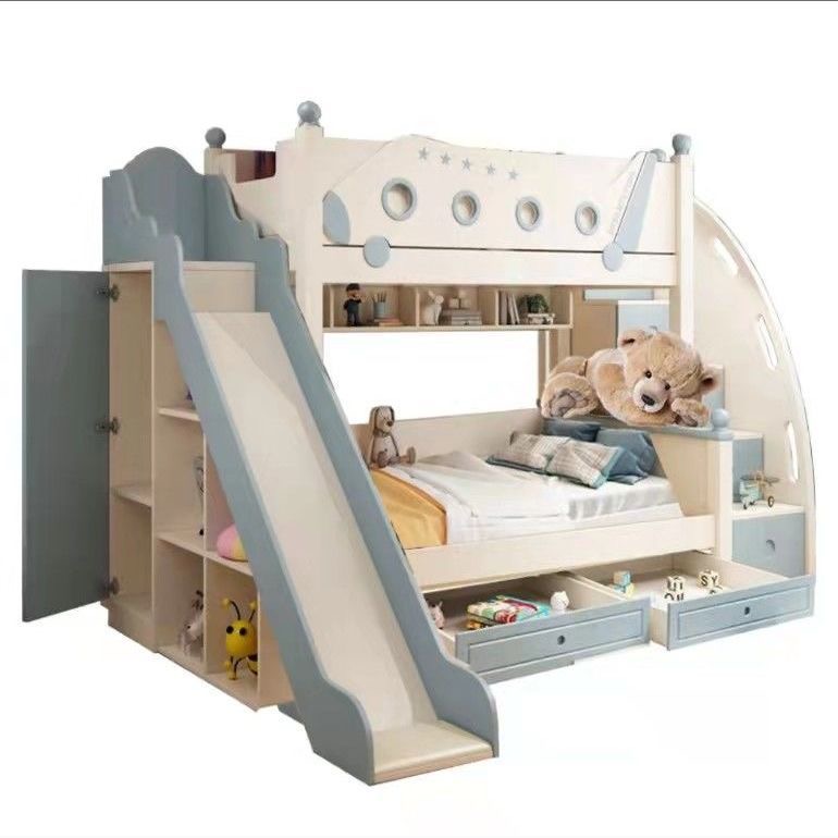 High Quality Wooden Princess S - đánh giá và giá Bunk Bed With Stairs And Slide
