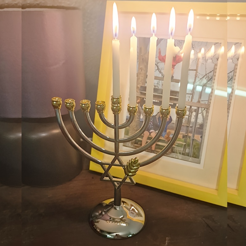 9 Branch Hanukkah Menorah Meta - đánh giá và giá Tables