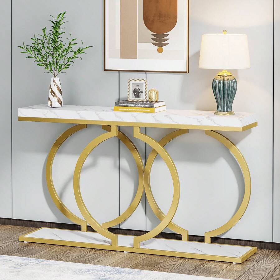 Inch Modern Gold Console Table - đánh giá và giá Tables