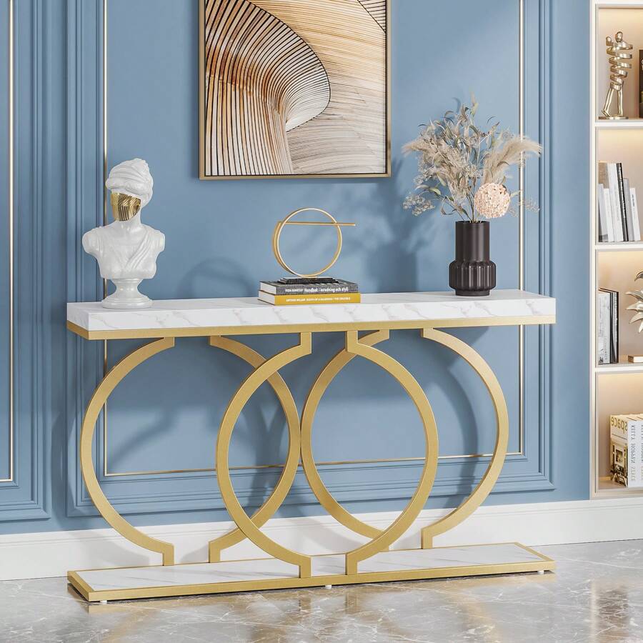 Inch Modern Gold Console Table - đánh giá và giá Tables