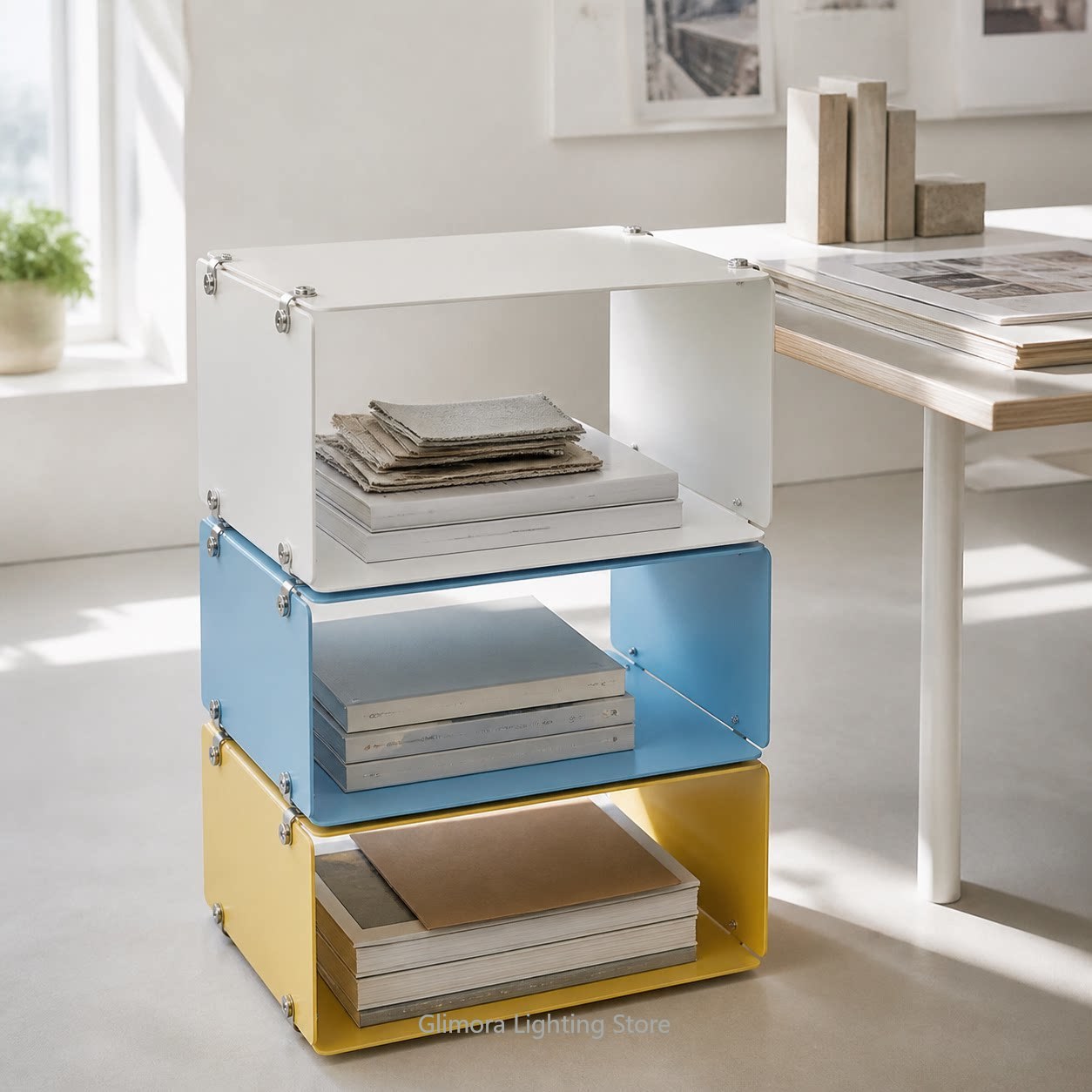 Colorful Modular Magnetic Alum - đánh giá và giá Storage
