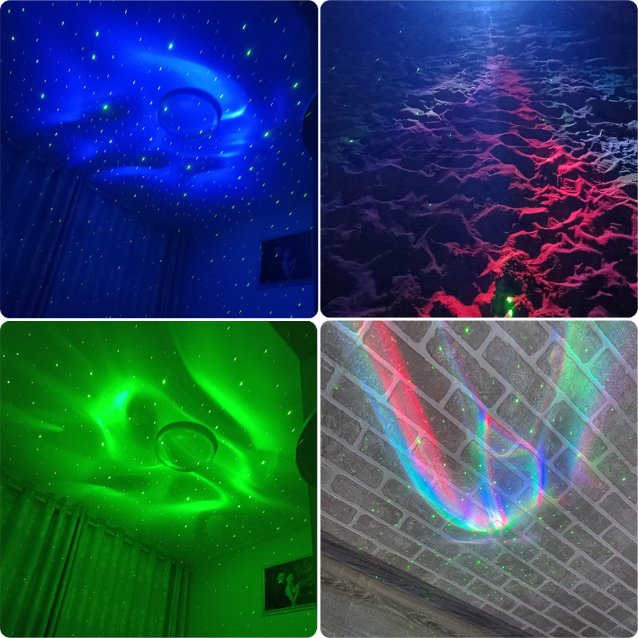 SA204 RGB LED Motive Aurora Pr - đánh giá và giá Floating Nightstand With Led Light