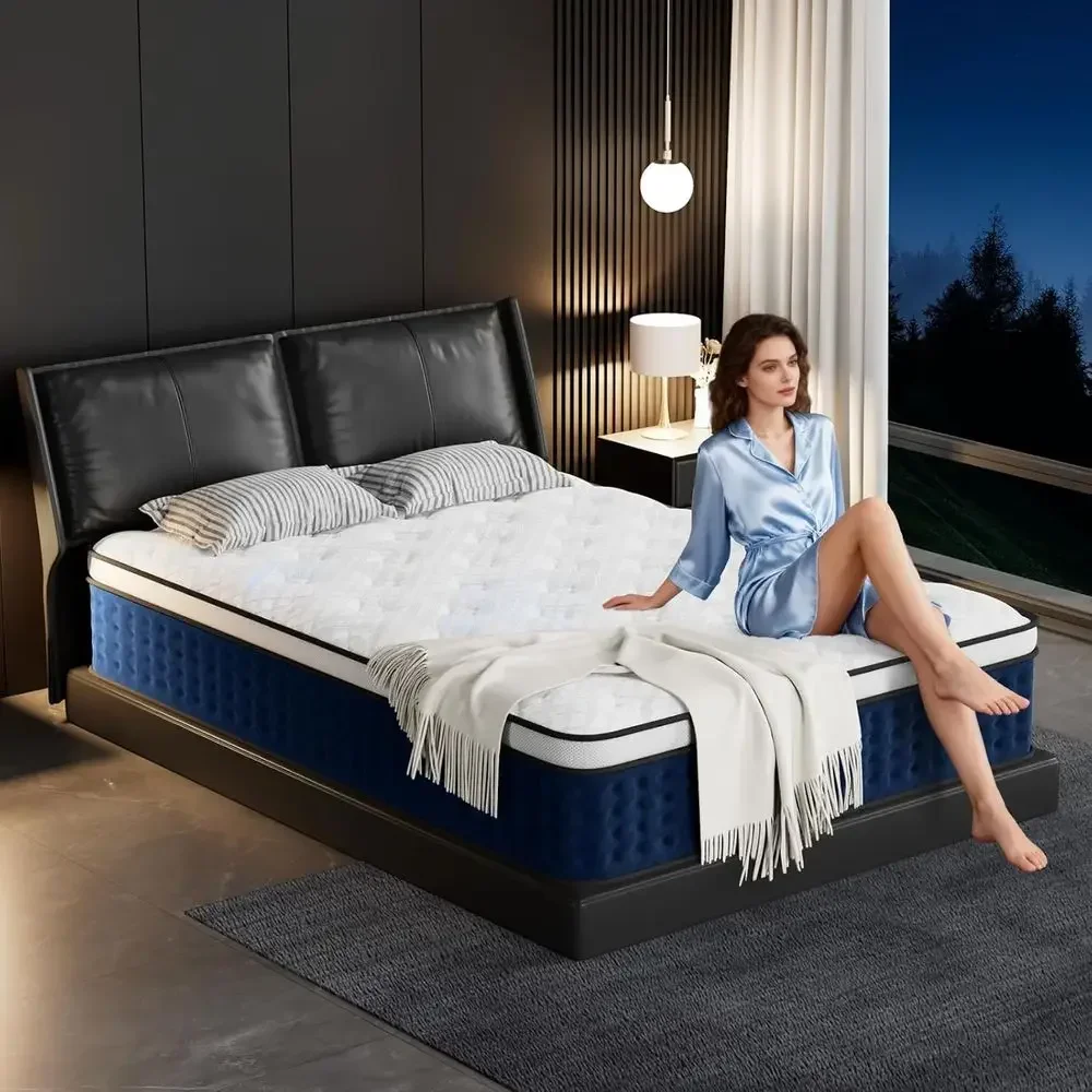 12 Inch Hybrid Mattress Queen  - đánh giá và giá Memory Foam Mattress In A Box Queen
