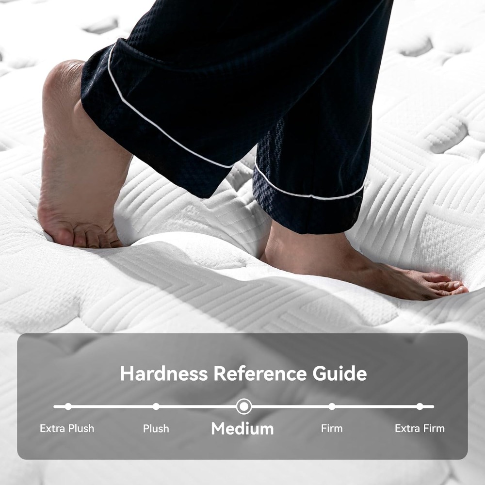 Queen Mattress, 12 Inch Hybrid - đánh giá và giá Memory Foam Mattress In A Box Queen