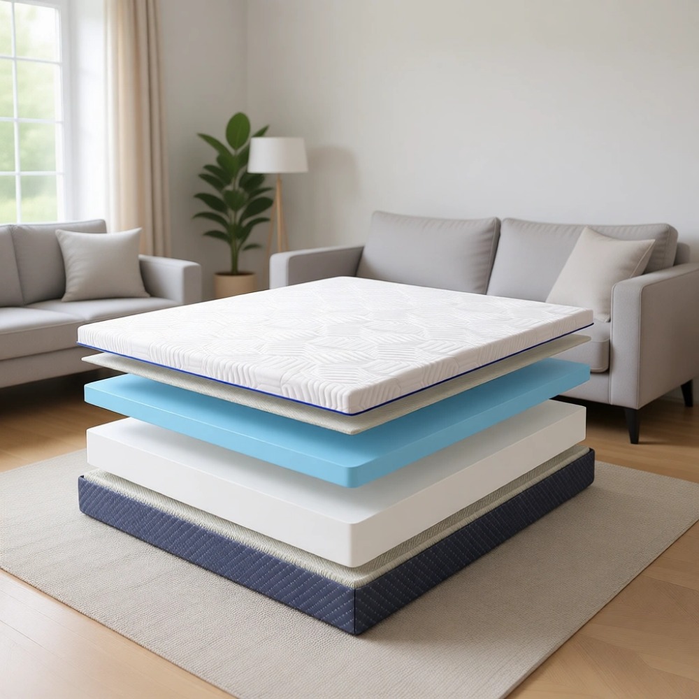14 Inch Queen Size Gel Memory  - đánh giá và giá Memory Foam Mattress In A Box Queen