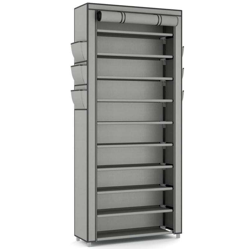 Vertical Narrow Shoe Rack Orga - đánh giá và giá Shoe Rack Cabinet Narrow Entryway